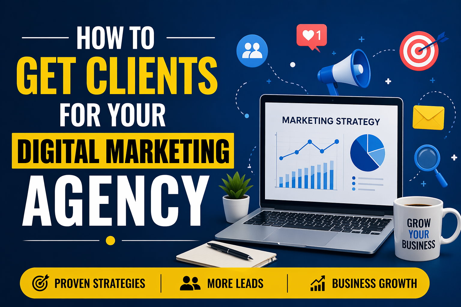“How to Get Clients for Your Digital Marketing Agency”