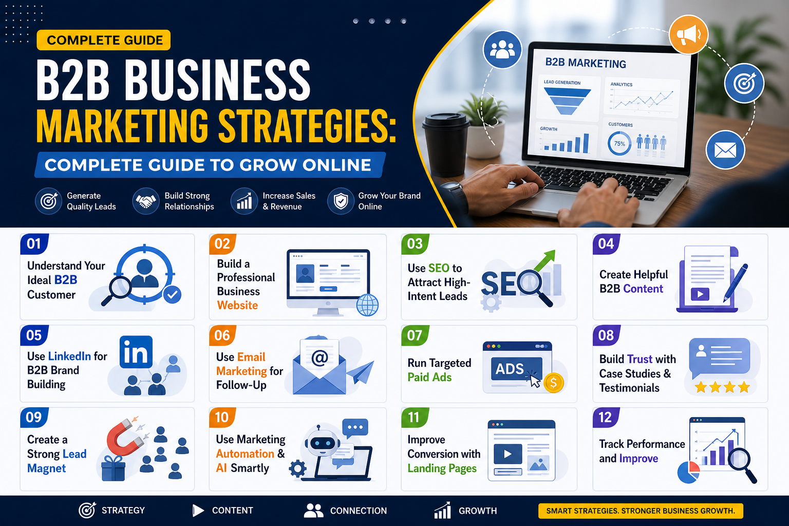 B2B Business Marketing Strategies to Grow Faster in 2026